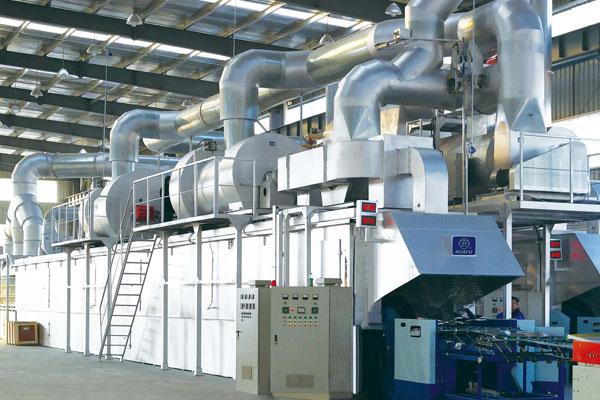 Комната для сушки краски при печати на металле