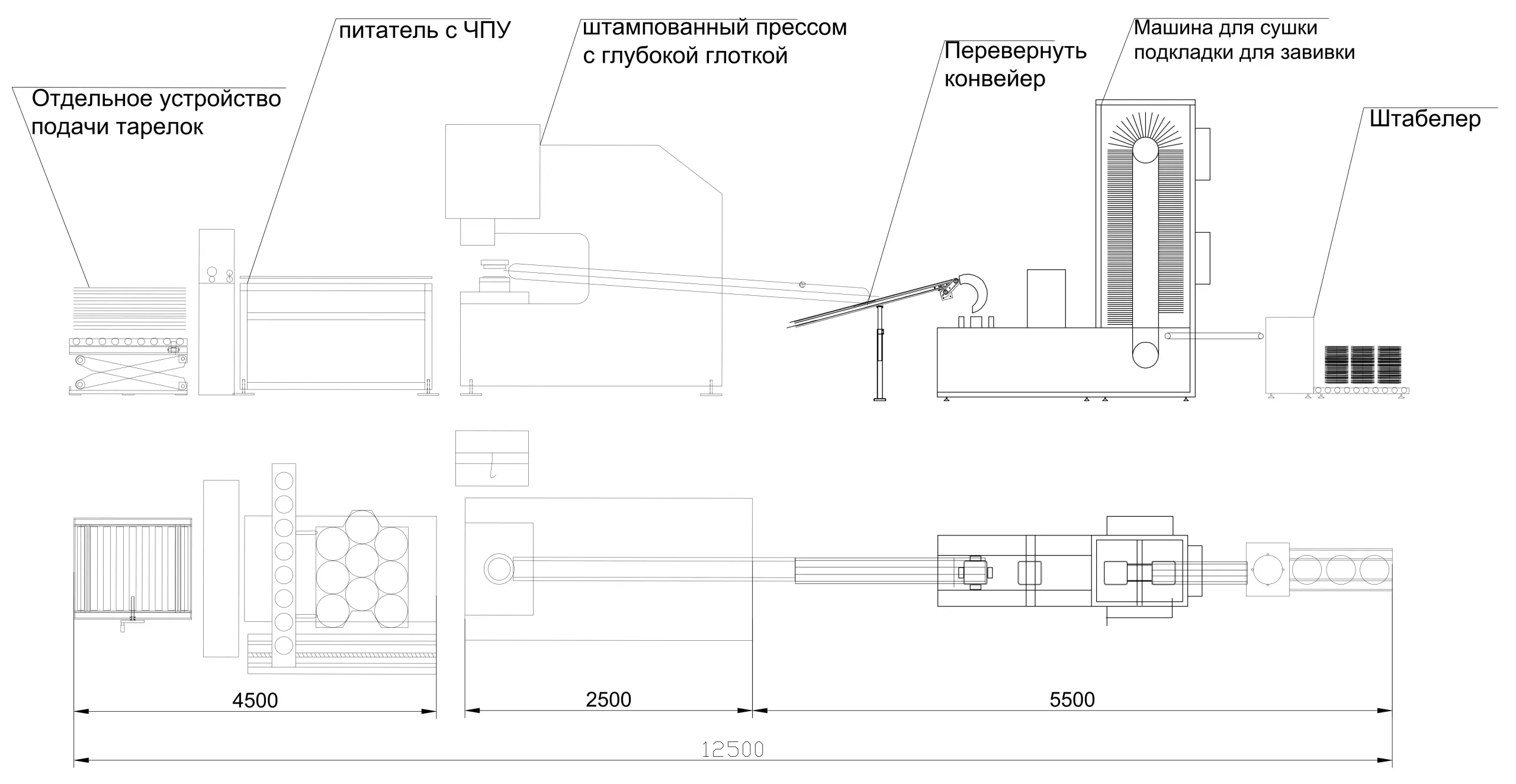 60 шт/мин Автоматическая линия по производству квадратных крышек из олова для банок объемом 1л/5л